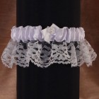 Satin and Lace Wedding Garter